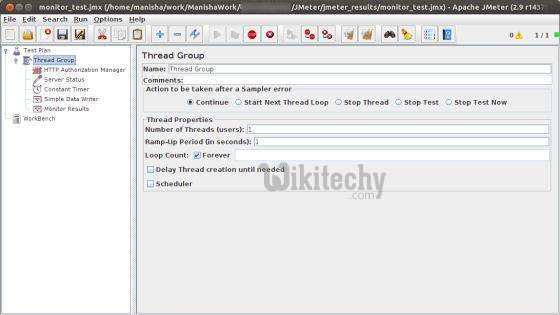  add threadgroup in monitor test plan